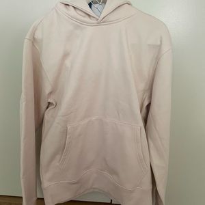 cream colored adidas hoodie NWT